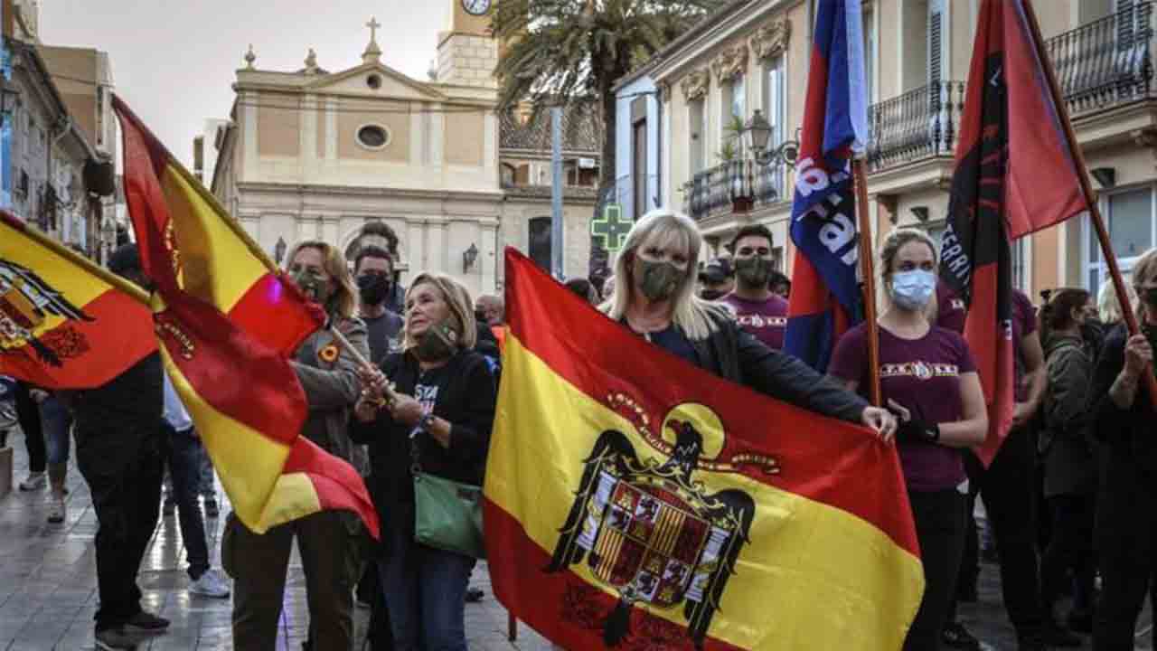 Marcha de España 2000 en Valencia.