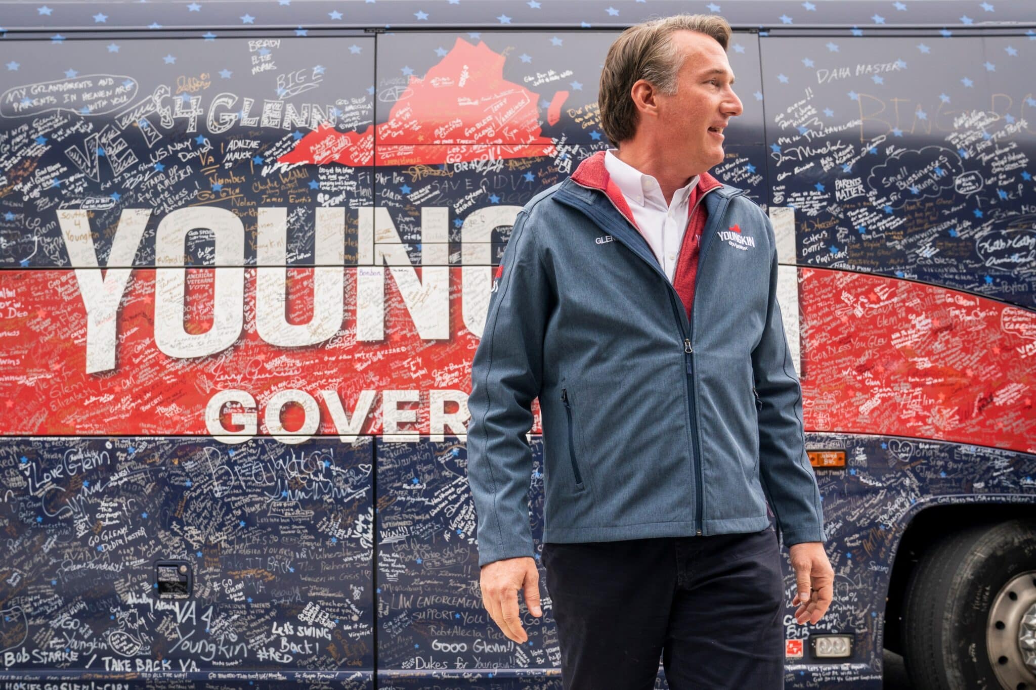El republicano Glenn Youngkin, vencedor en las elecciones a gobernador de Virginia
