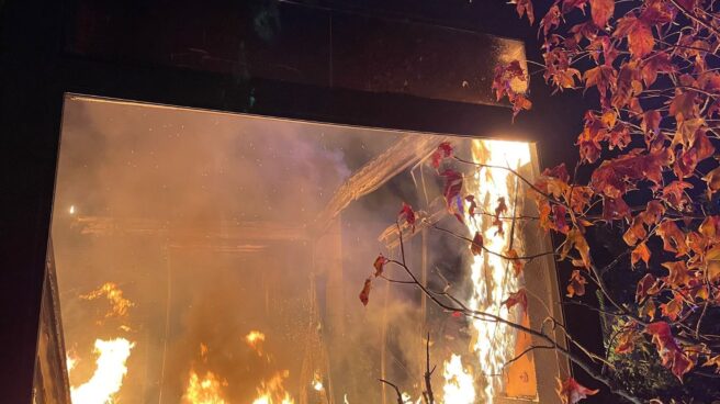 Pozuelo del Alarcón incendio en Madrid