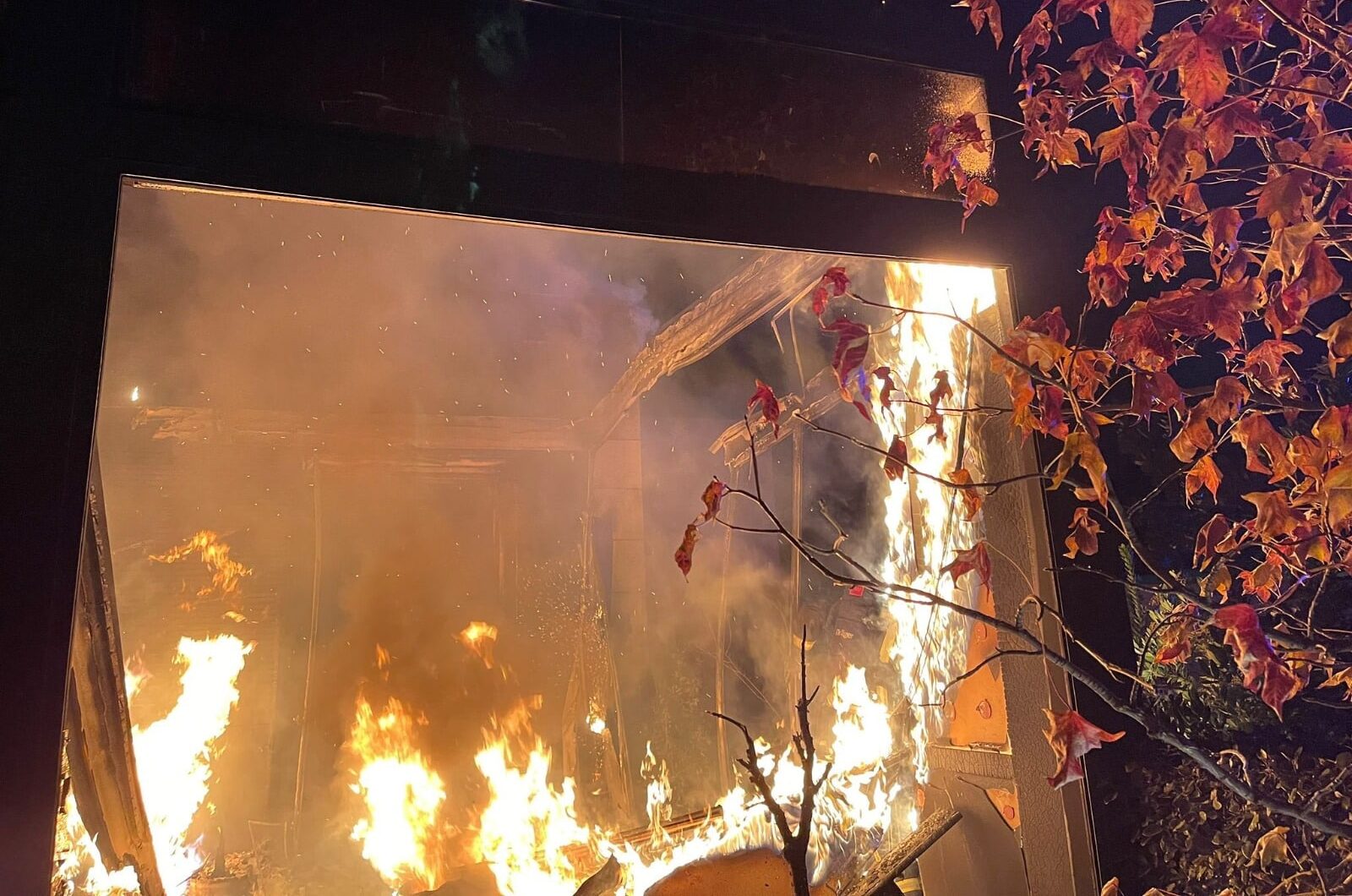 Pozuelo del Alarcón incendio en Madrid