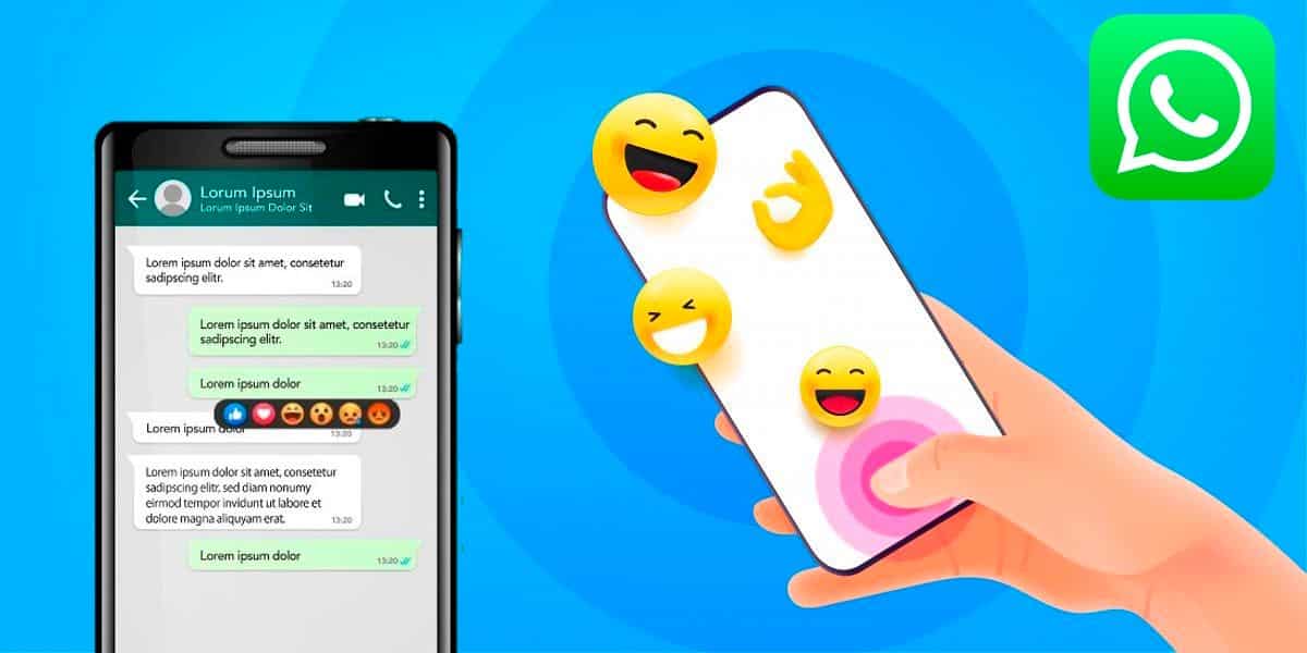WhatsApp permitirá reaccionar a cualquier mensaje de chat con cualquier emoji