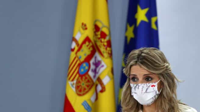 La vicepresidenta segunda del Gobierno y ministra de Trabajo, Yolanda Díaz.