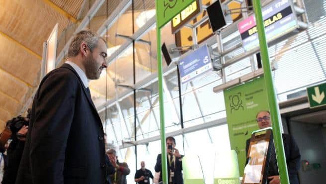 Maurici Lucena, presidente de Aena, junto a Luis Gallego, de Iberia.