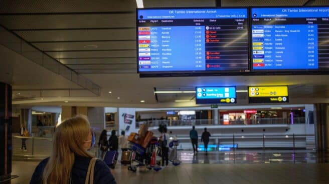 Aeropuerto de Johannesburgo, en Sudáfrica. Aeropuerto de Johannesburgo, en Sudáfrica.
