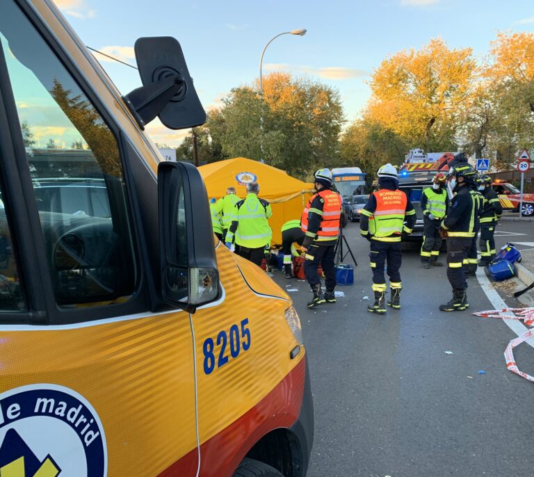 Muere una niña atropellada al salir del colegio en Madrid