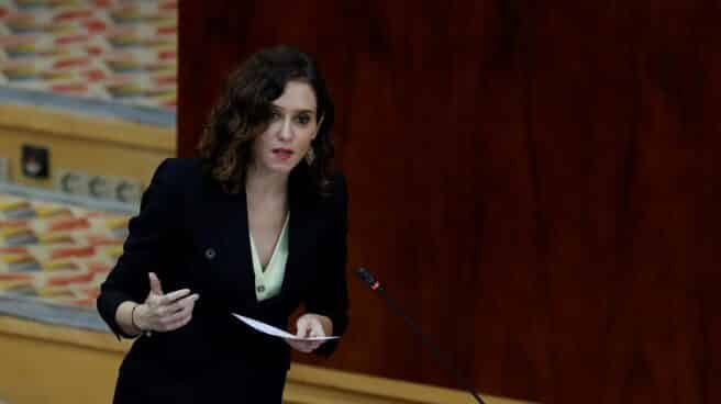 La presidenta de la Comunidad de Madrid, Isabel Díaz Ayuso. La presidenta de la Comunidad de Madrid, Isabel Díaz Ayuso.