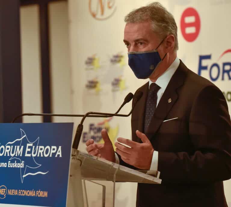 Urkullu acusa a Madrid de "convertirse en un 'paraíso fiscal'"