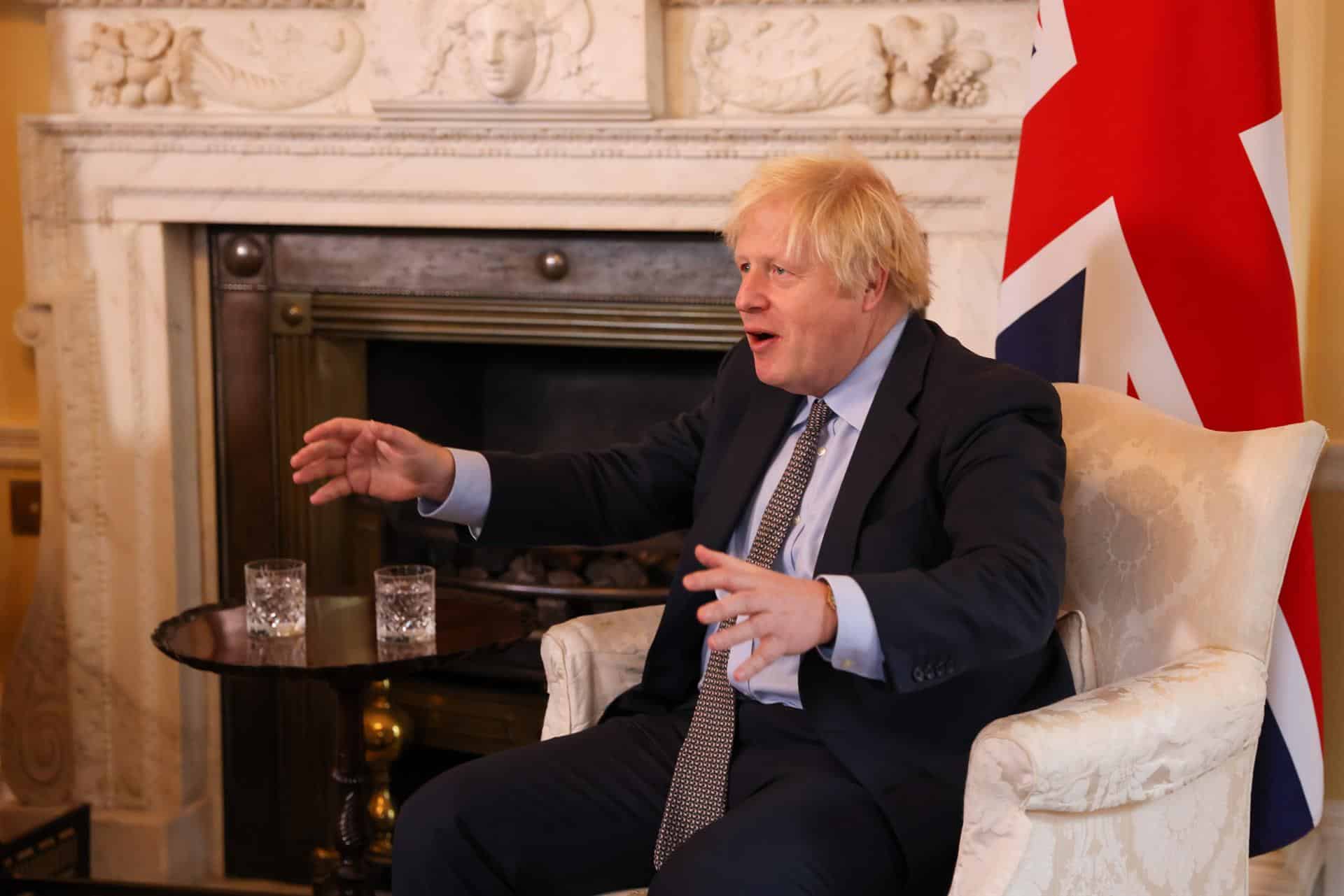 El primer ministro del Reino Unido, Boris Johnson.