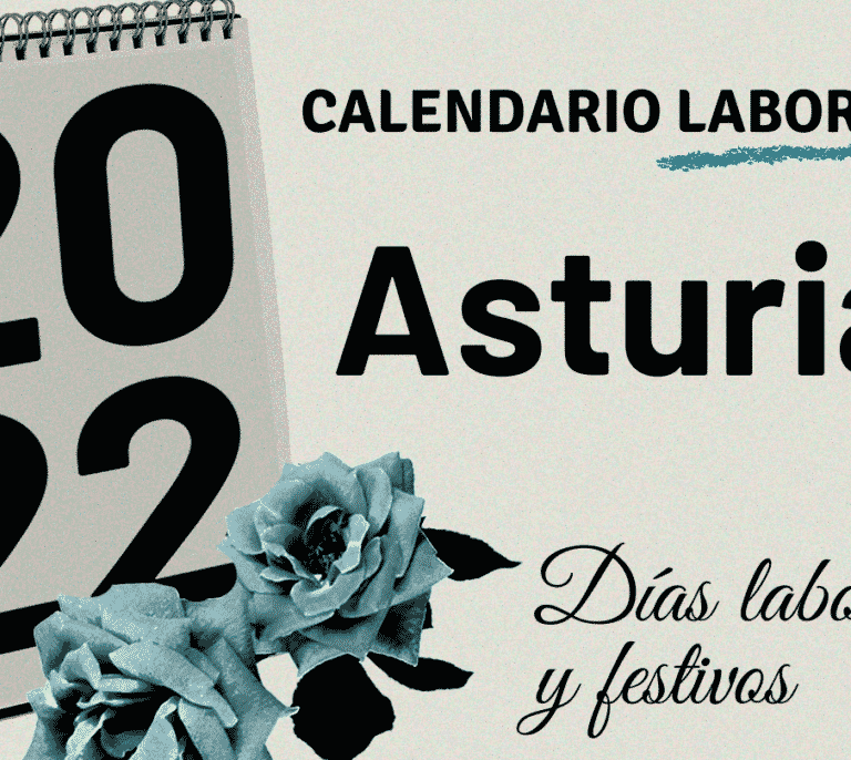 Calendario de festivos en el Principado de Asturias 2022