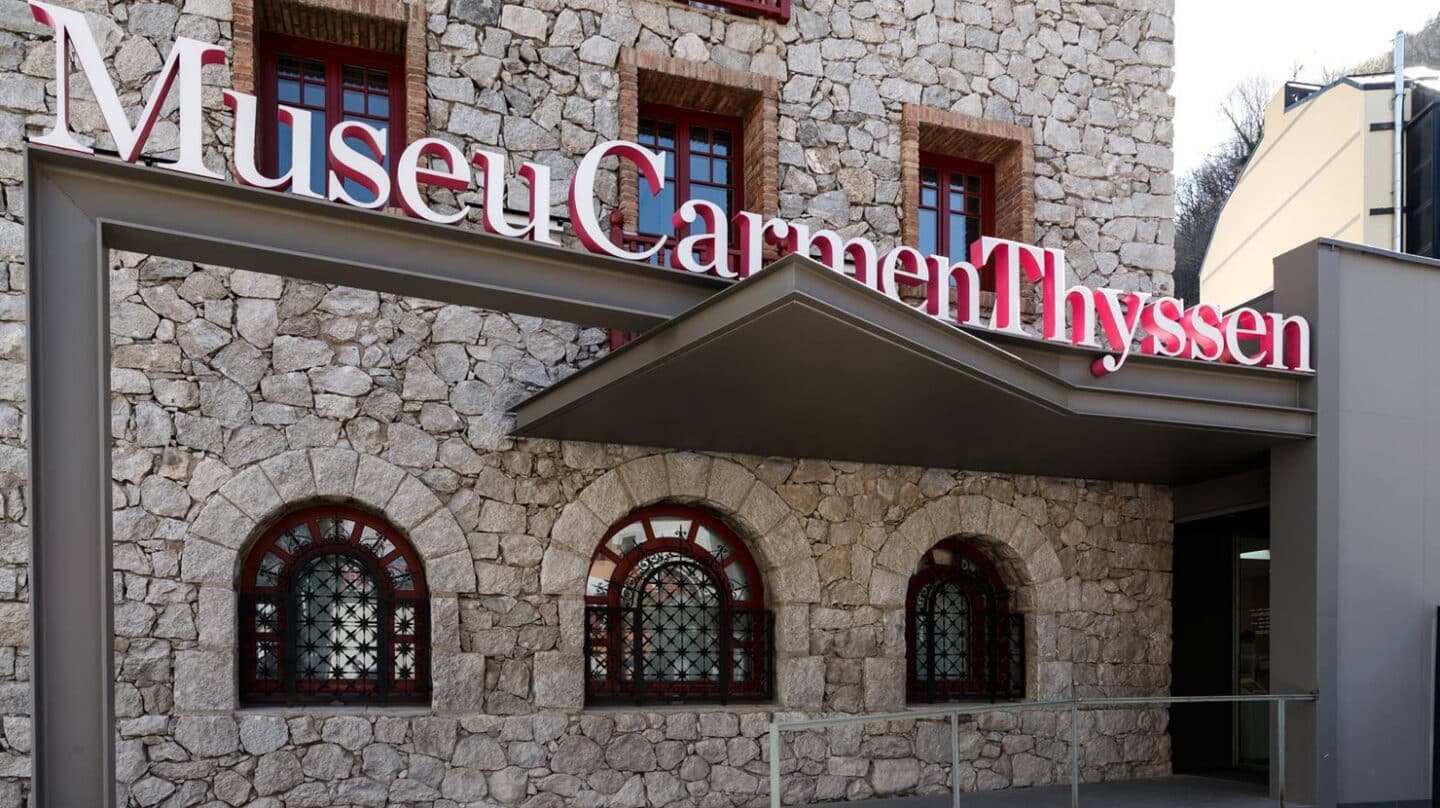 Fachada del Museo Carmen Thyssen en Andorra