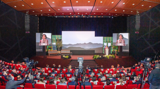 conferencia-internacional-banca-ana-botin-santander_2 La presidenta de Banco Santander asegura en la inauguración de la XIV Conferencia Internacional de Banca que el mundo financiero global se está movilizando para apoyar la transición hacia un futuro verde.