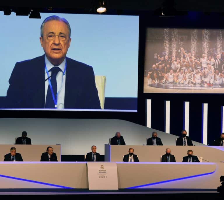 Florentino Pérez: "Igual hay que recordar a la UEFA quién es el Real Madrid"