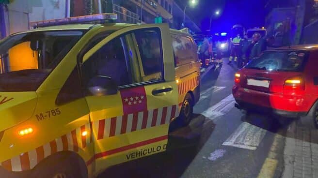 Ambulancia en Cercedilla.