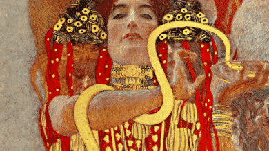 La Inteligencia Artificial recupera la "pornografía y exceso" modernista de Klimt que quemaron los Nazis