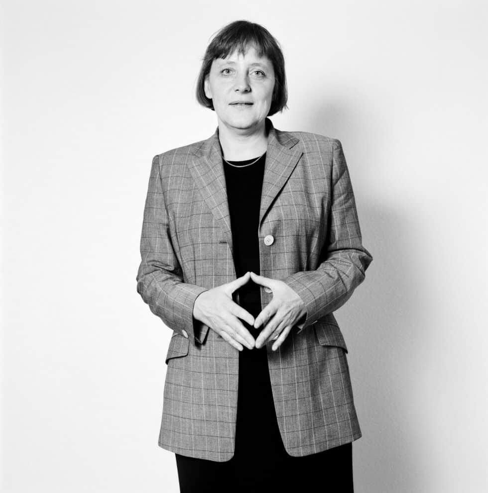Angela Merkel, en un retrato de 1998