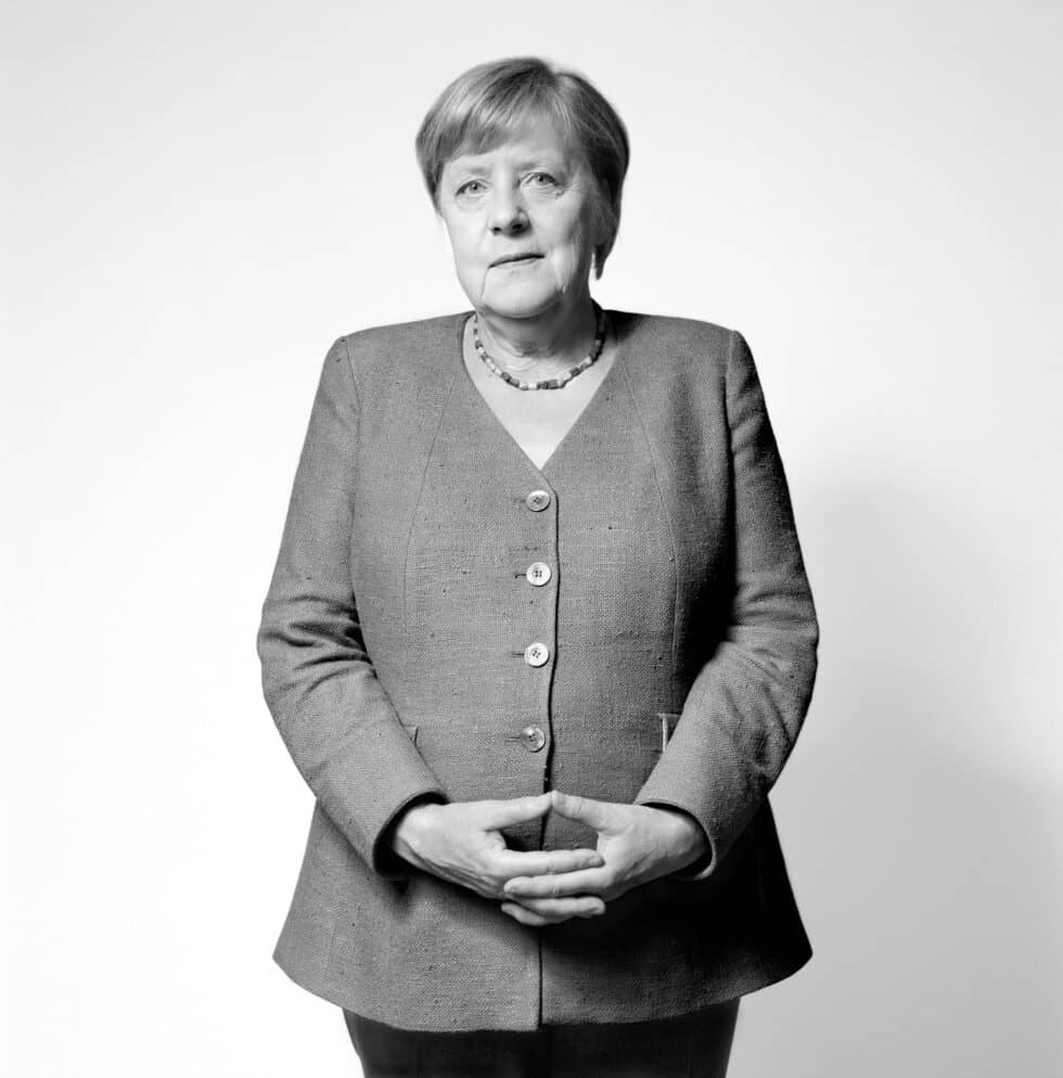 Angela Merkel, en 2021