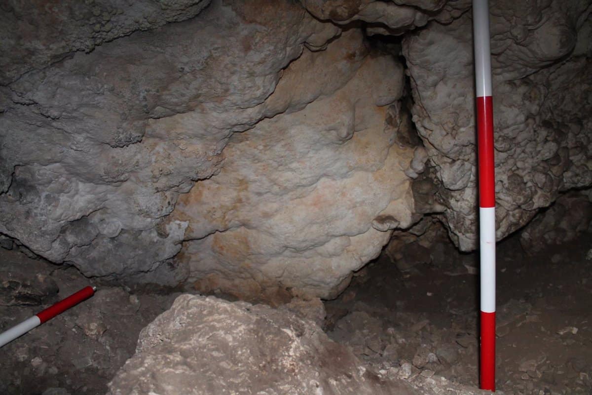 Descubren una nueva pintura rupestre en la Cueva de Nerja, en Málaga