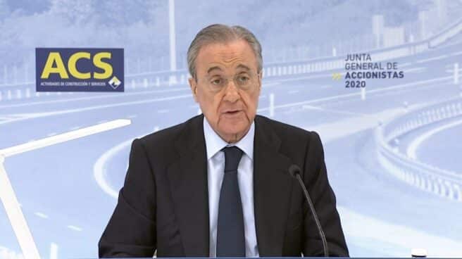 ACS dispara un 24,7% su beneficio a septiembre, hasta 545 millones, por la recuperación tras la pandemia El presidente de ACS, Florentino Pérez