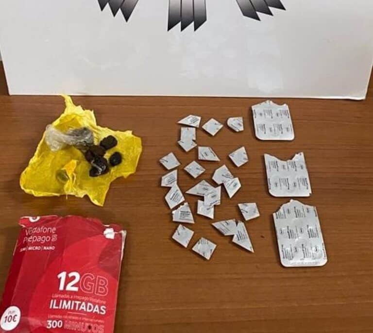 Detenido en Melilla un menor que vendía droga psicotrópica junto a un centro comercial