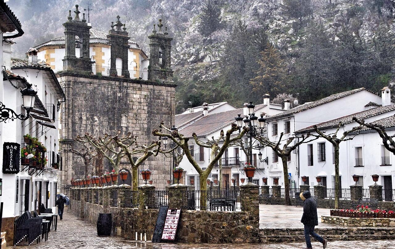 Grazalema (Cádiz) bajo la lluvia