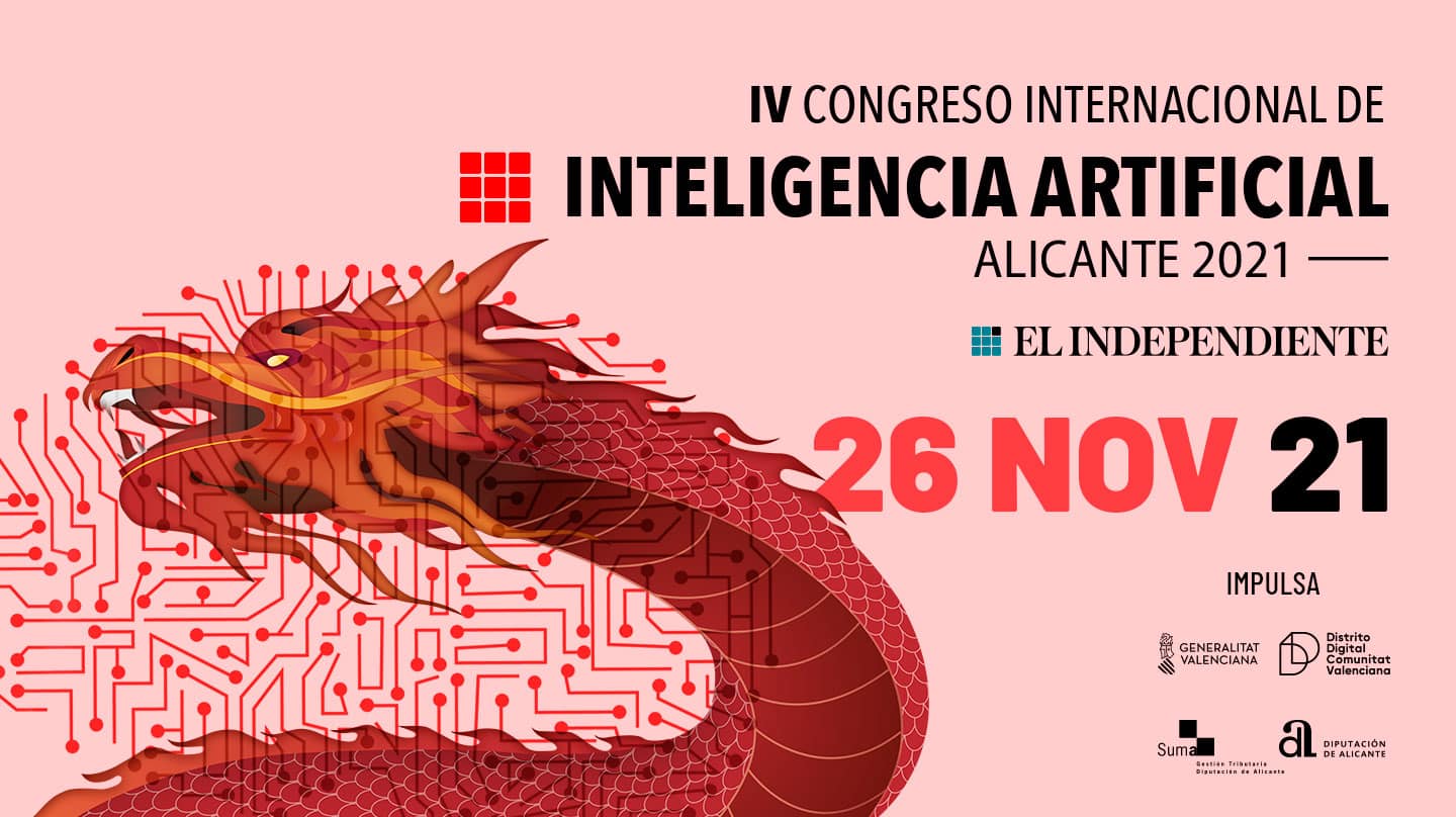 Imagen oficial de IV Congreso Internacional de Inteligencia Artificial Alicante 2021