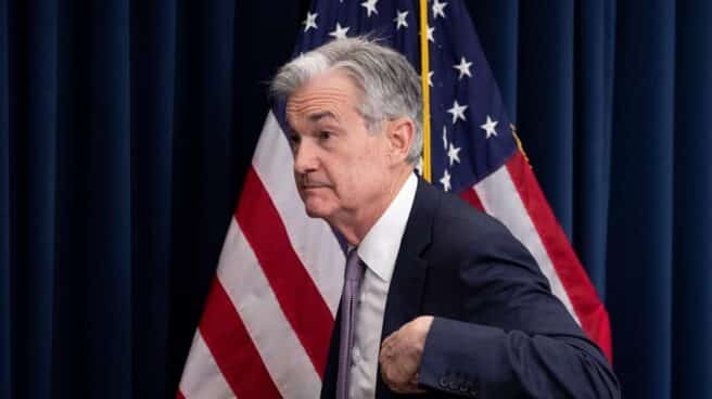 El presidente de la Reserva Federal de Estados Unidos, Jerome Powell.