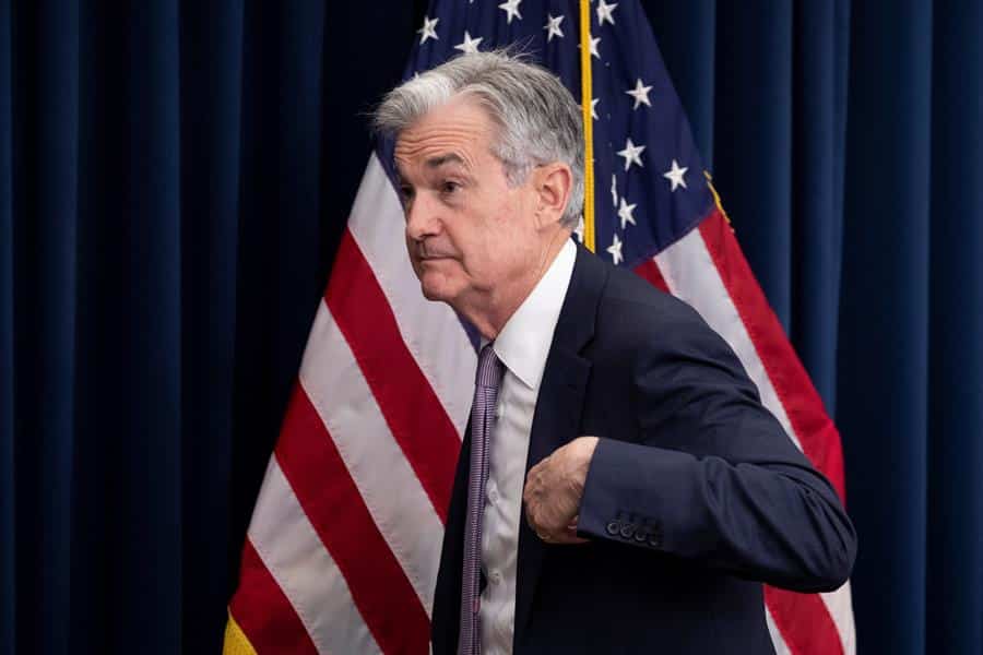 El presidente de la Reserva Federal de Estados Unidos, Jerome Powell.