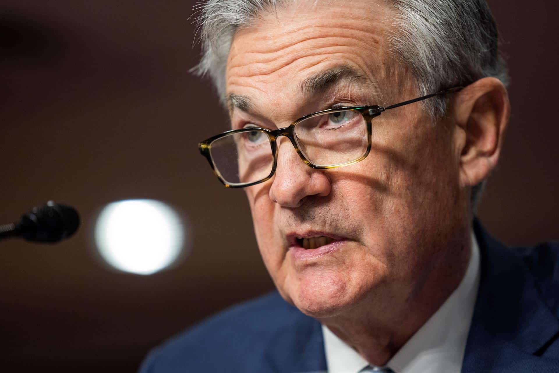 El presidente de la Reserva Federal norteamericana, Jerome Powell.