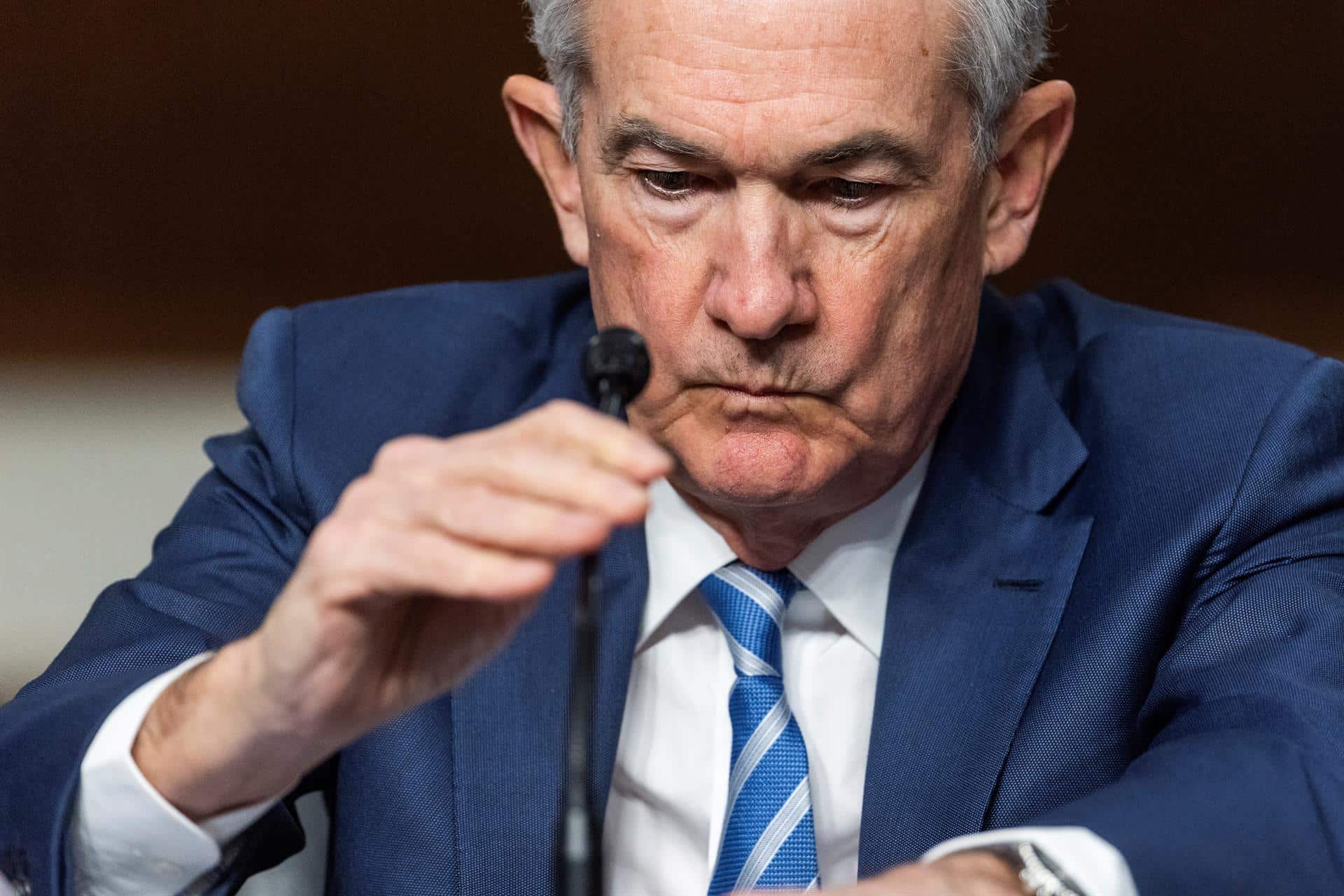 El presidente de la Reserva Federal norteamericana, Jerome Powell.