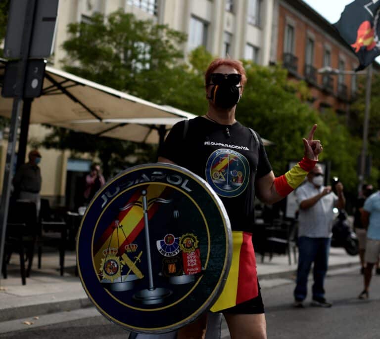 Jusapol logra que el resto de siglas apoye su manifestación contra la derogación de la 'Ley mordaza'