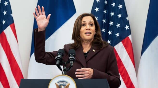 La vicepresidenta norteamericana, Kamala Harris.