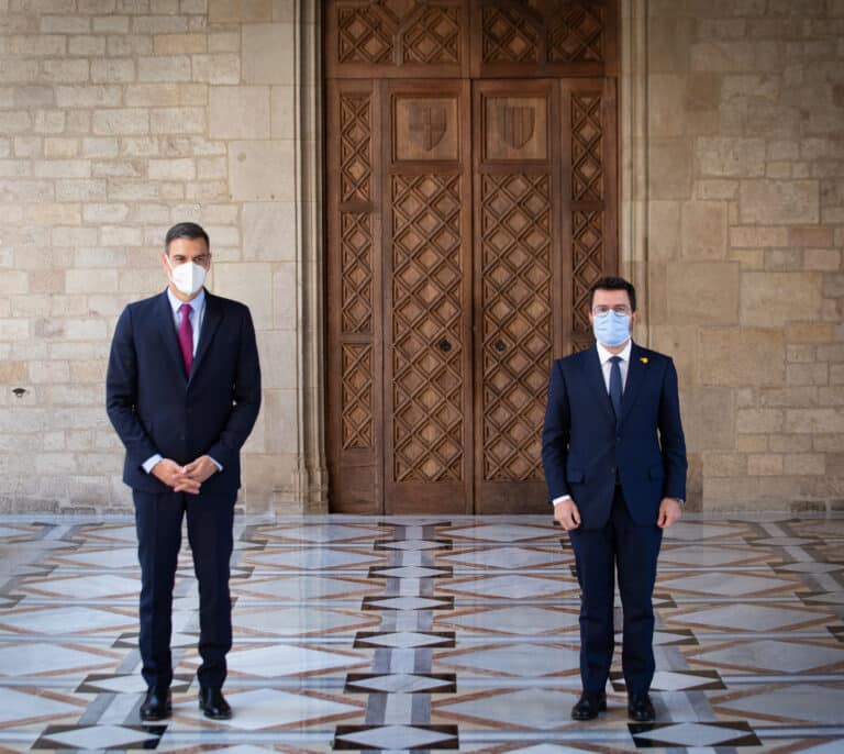 Moncloa y Generalitat preparan una nueva reunión de la mesa de diálogo para diciembre o enero
