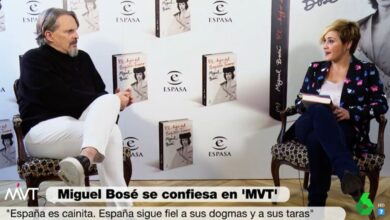 Miguel Bosé planta a Cristina Pardo en una entrevista por sus preguntas sobre la COVID-19