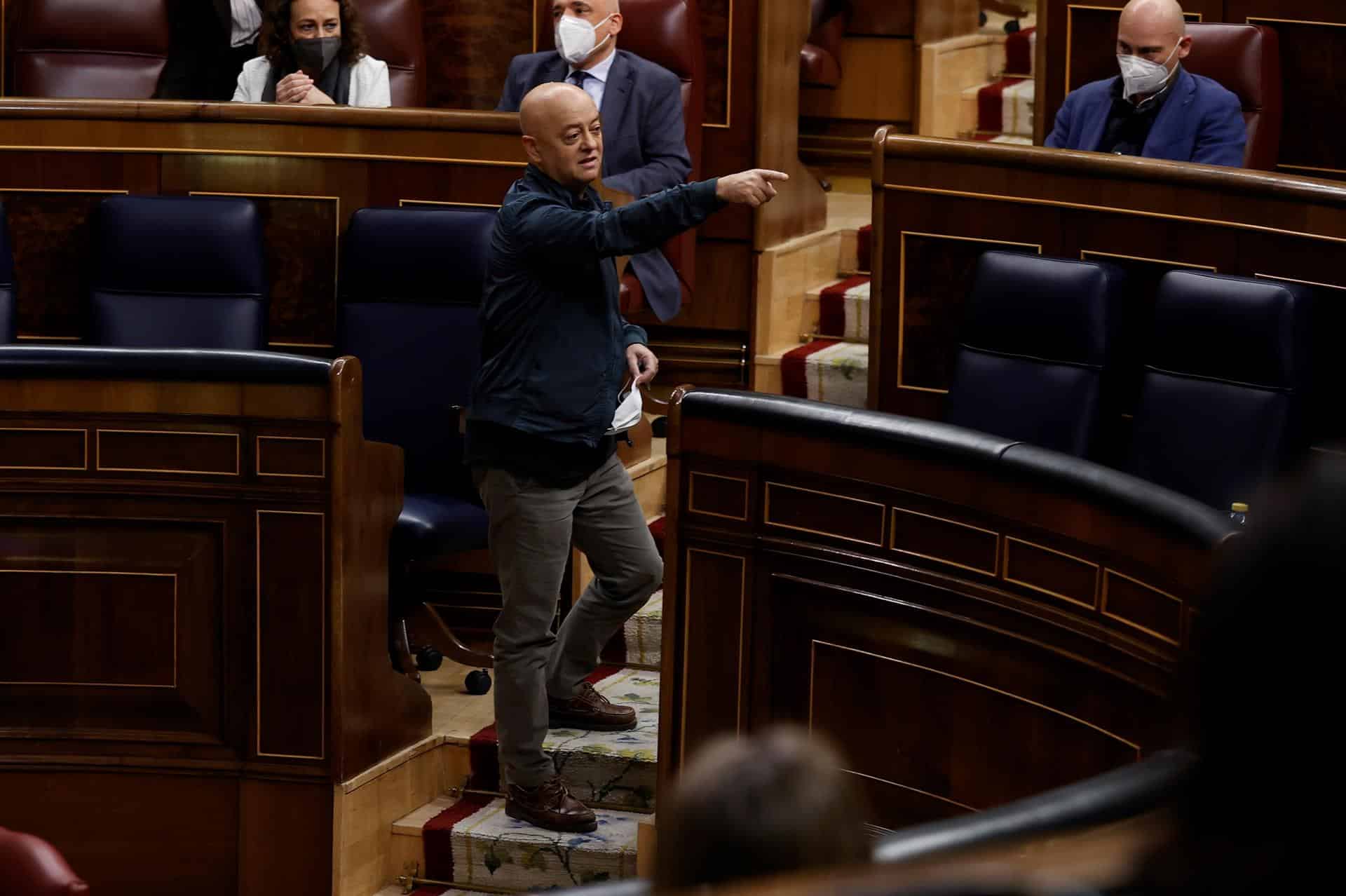 Odón Elorza, en el Congreso de los Diputados.