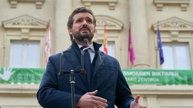 El presidente del PP, Pablo Casado. El presidente del PP, Pablo Casado.