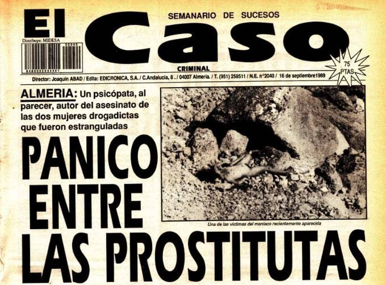 Portada del semanario El Caso.