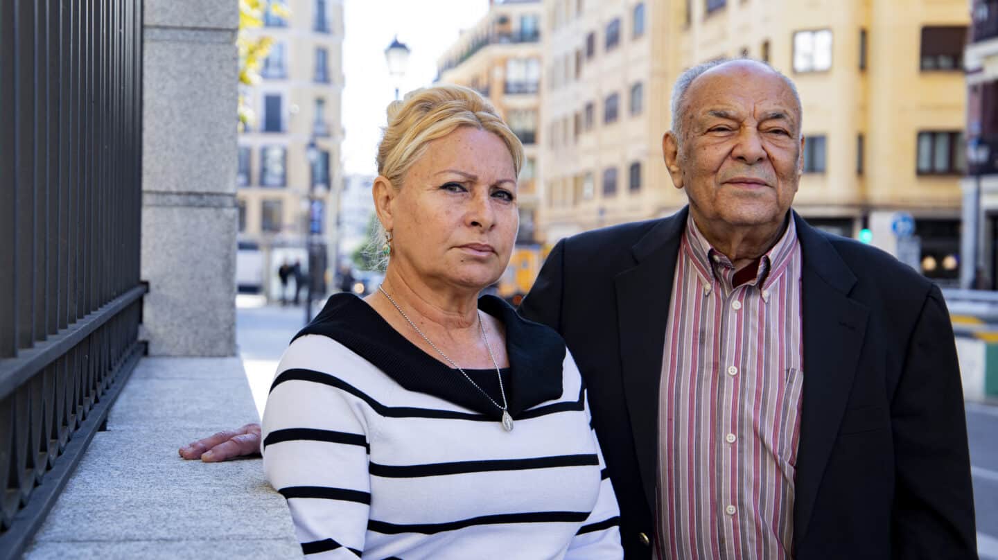 Los "plantados" Maritza Lugo y Ernesto Díaz posan para El Independiente en Madrid