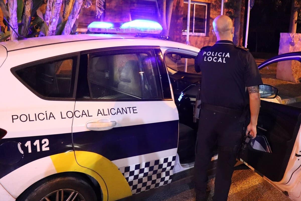 Policía Local de Alicante.