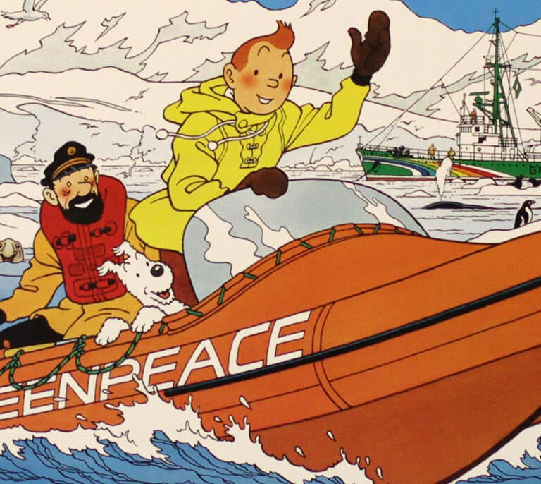 Tintín en la Antártida, la olvidada “aventura” ecologista del reportero de Hergé