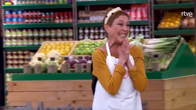Verónica Forqué en su programa de despedida de MasterChef Celebrity