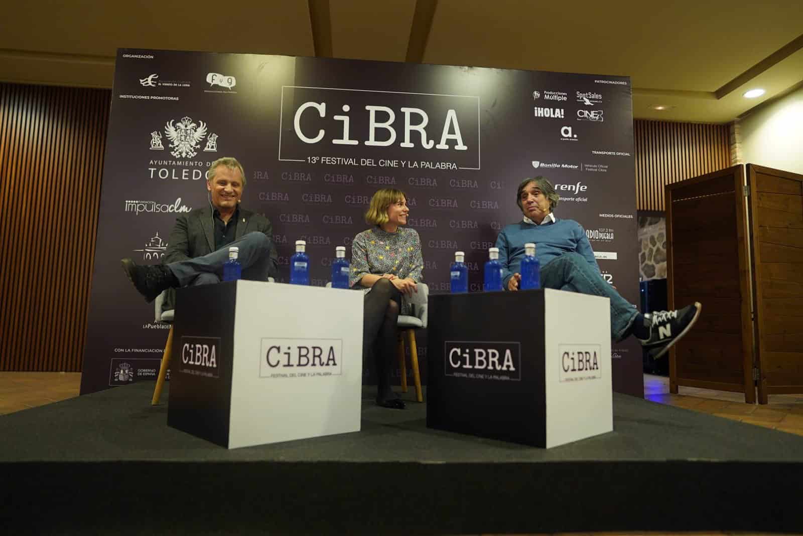 Viggo Mortensen y Agustín Díaz Yanes, en el Festival CiBRA de Toledo.
