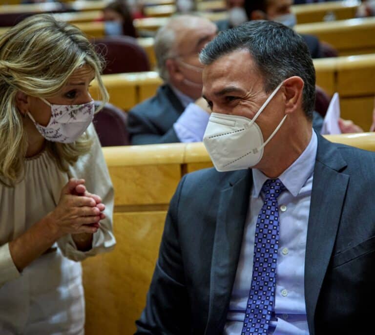Yolanda Díaz detalla sus viajes en avión oficial y deja sin coartada a Pedro Sánchez