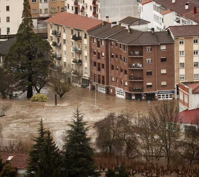 Localizan el cuerpo sin vida del vecino de Navarra desaparecido el viernes durante el temporal