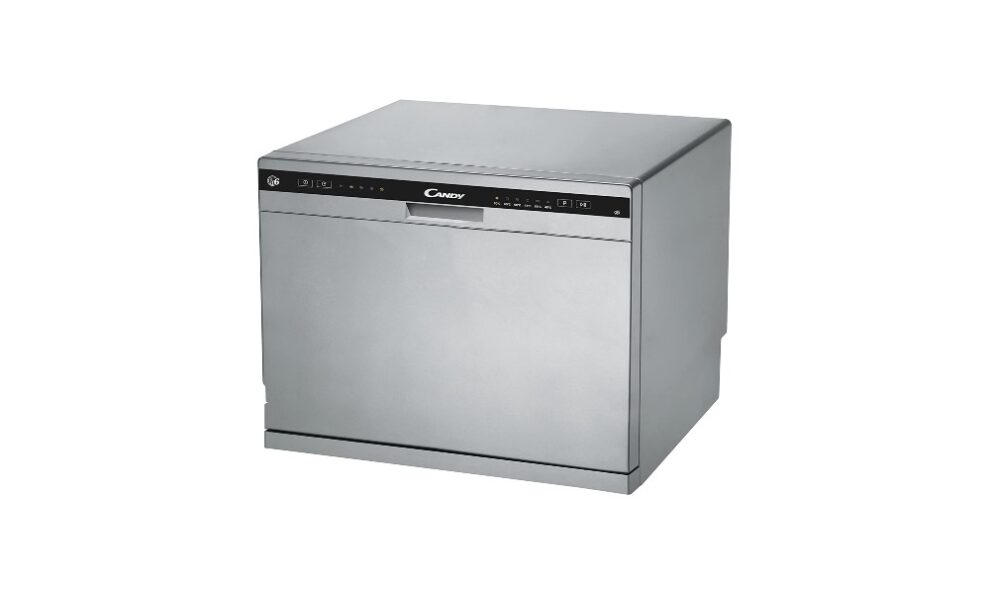 Lavavajillas pequeño Candy CDCP 6S gris