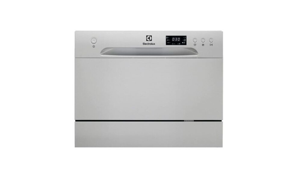 Mini lavavajillas Electrolux gris