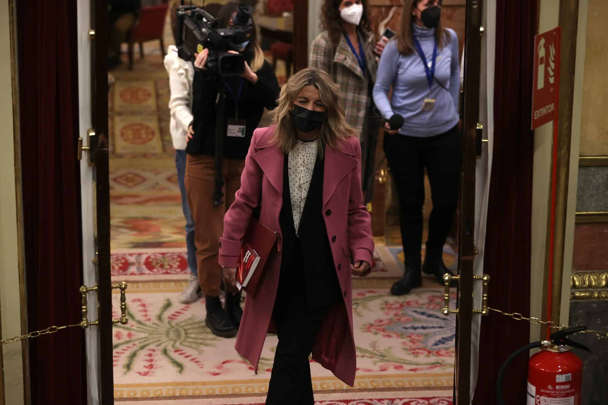 La vicepresidenta segunda y ministra de Trabajo, Yolanda Díaz.