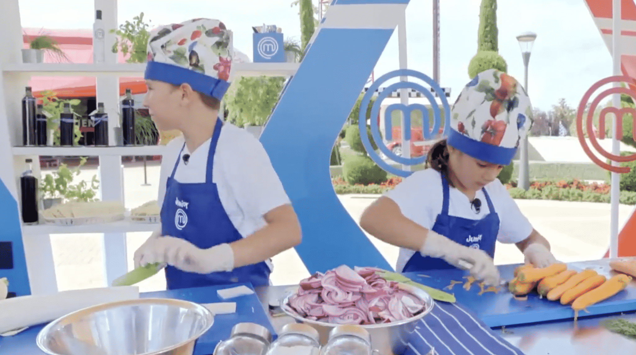 Niños cocinando en 'Masterchef Junior'