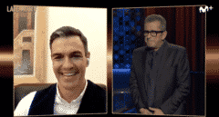 Pedro Sánchez interviene en el último programa de 'Late Motiv' y agradece a Buenafuente su labor por la cultura