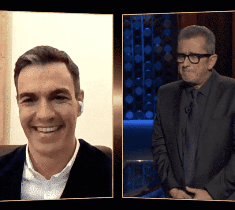 Pedro Sánchez interviene en el último programa de 'Late Motiv' y agradece a Buenafuente su labor por la cultura
