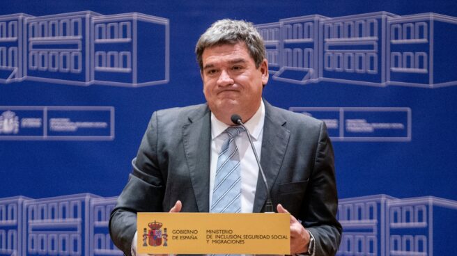 El ministro de Inclusión, Seguridad Social y Migraciones, José Luis Escrivá, interviene en el acto